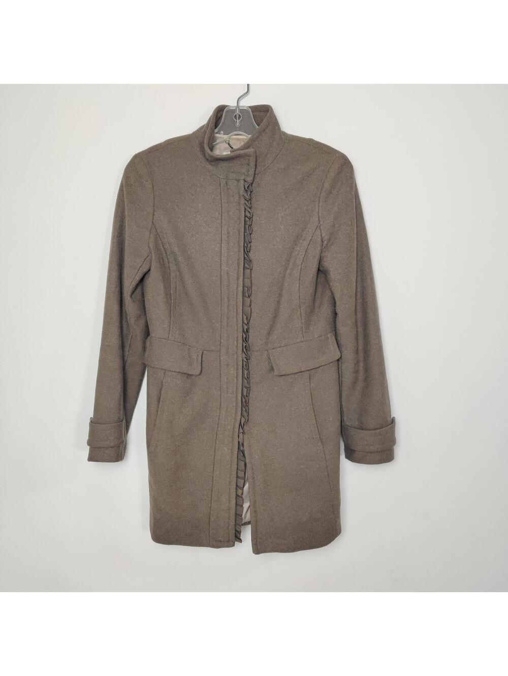 Banana Republic Italian Fabric Wool Blend Coat Size Small